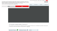 Desktop Screenshot of fmc.in